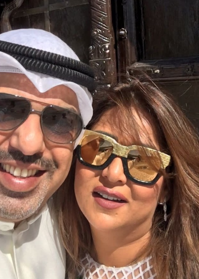 نوال الكويتية وزوجها