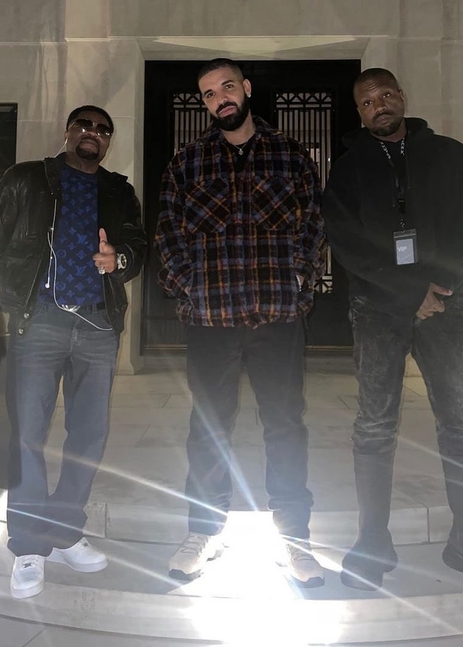 دريك وكاني ويست 