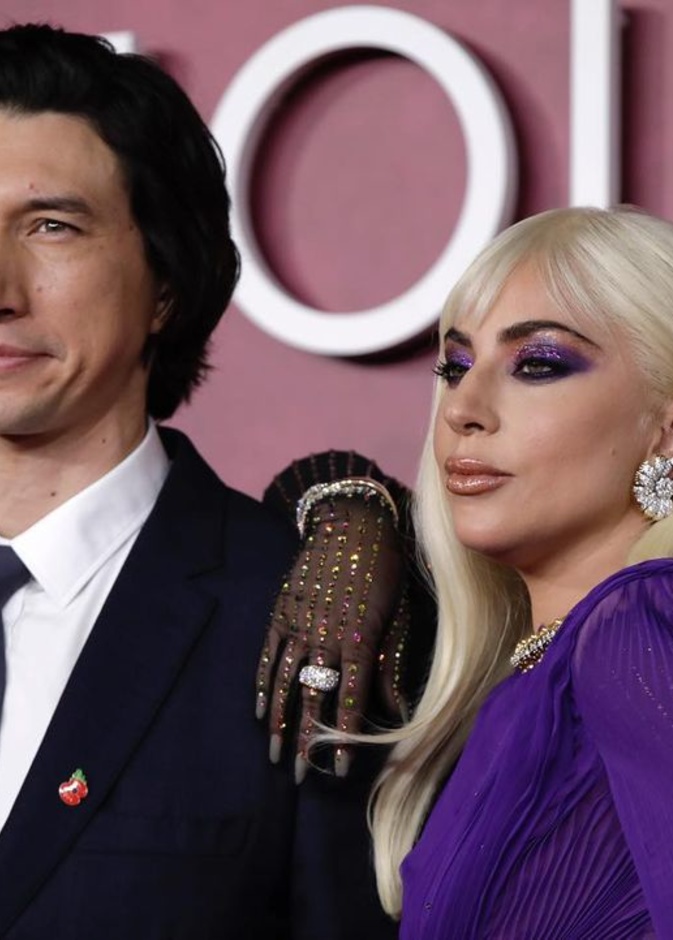 ليدي جاجا وآدم درايفر