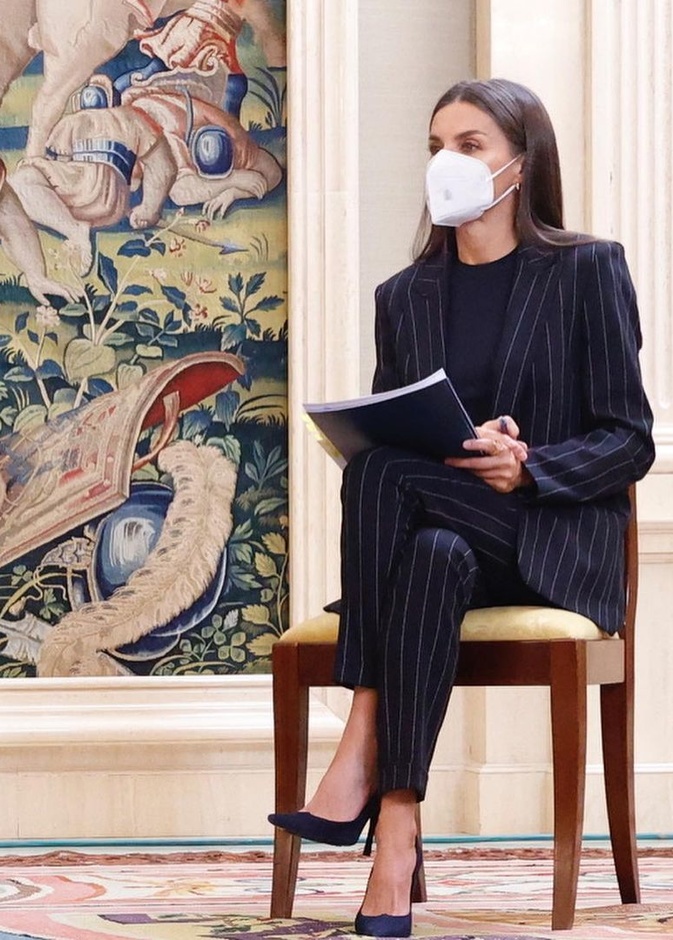 الملكة ليتيزيا تستقبل ممثلين عن جمعيات مختلفة بمناسبة اليوم العالمي لحوادث السيارات