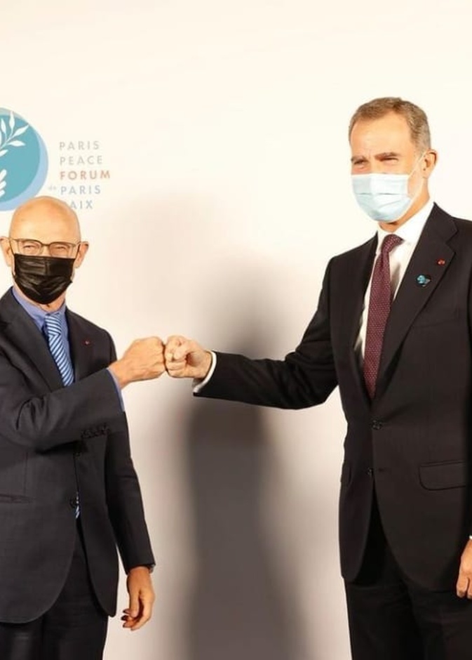 الملك فيليب ملك إسبانيا يسافر إلى باريس لحضور فعاليات منتدى السلام