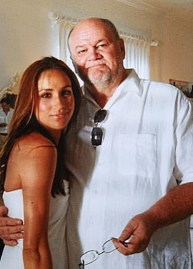 ميغان ماركل ووالدها