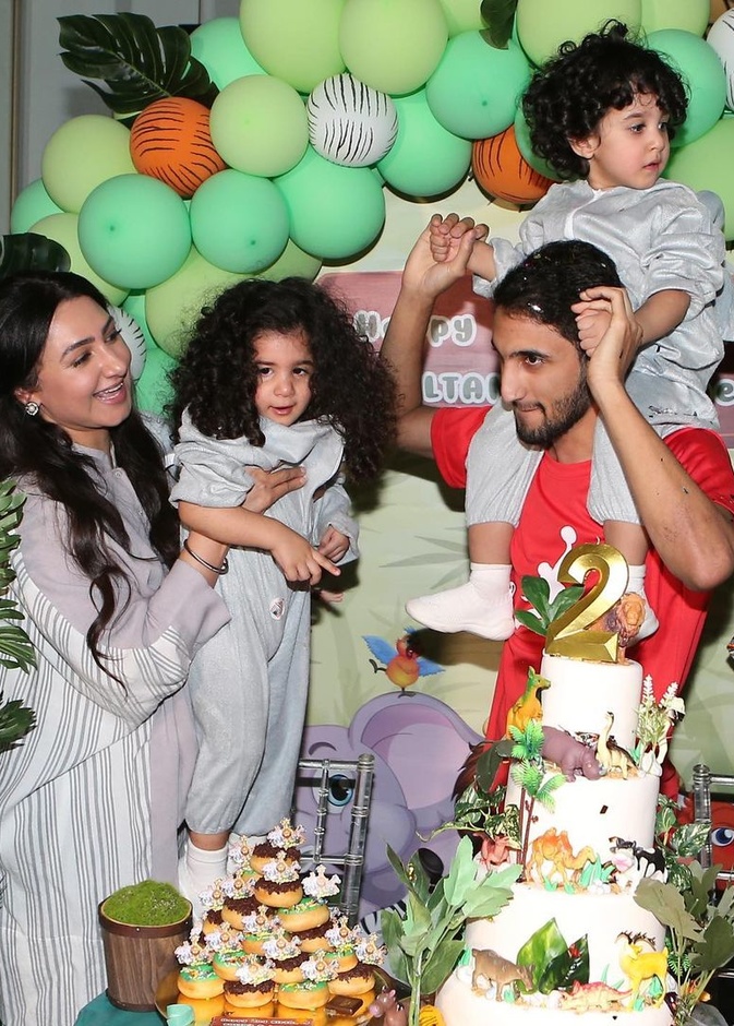 عيد ميلاد ابناء هيفاء حسين 