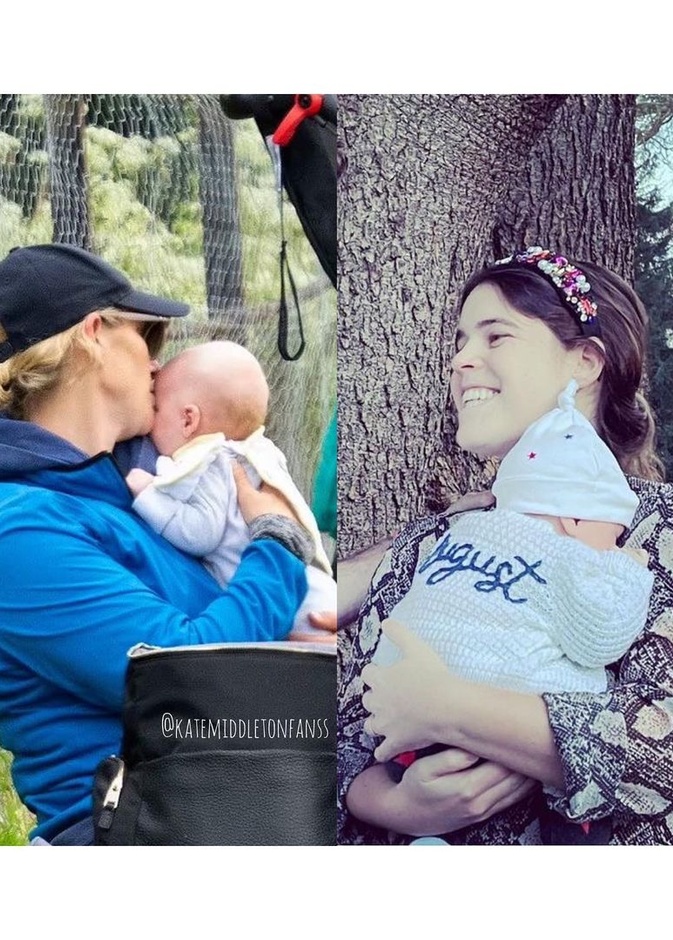 هل ارتدى لوكاس وأوغست زي التعميد الملكي التقليدي في مراسم تعميدهما؟