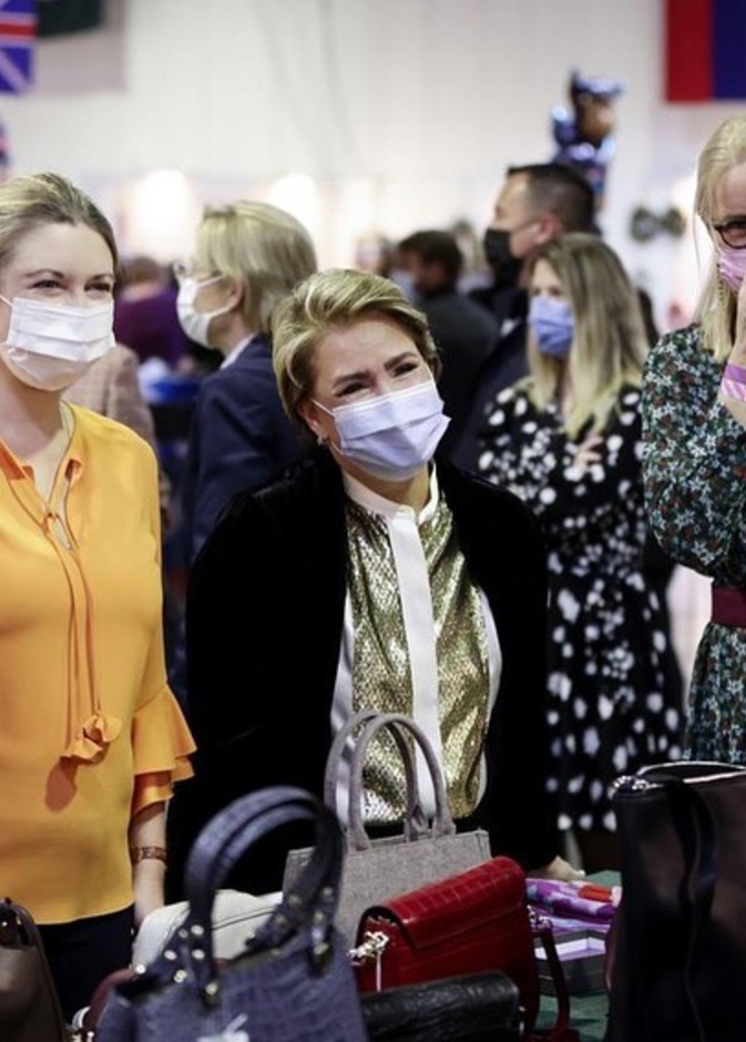 العائلة الحاكمة للكسمبورغ تزور بازار لوكسمبورغ في LuxExpo