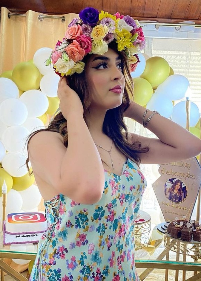 سهيلة بن لشهب احتفلت بعيد ميلادها الـ 27