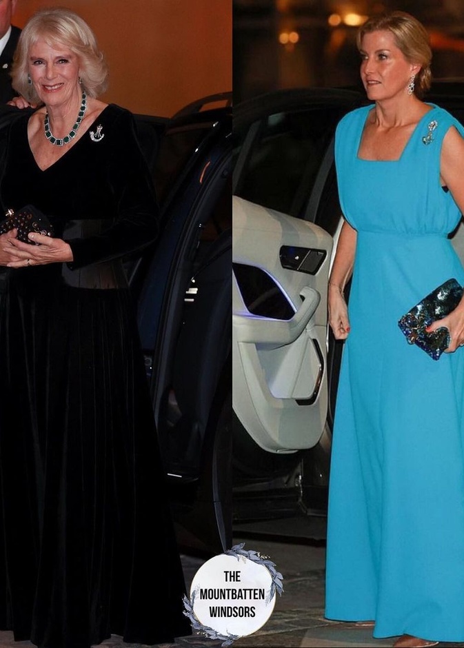 دوقة كورنوال وكونتيسة وسكس في حفل عشاء جوائز Rifles Awards