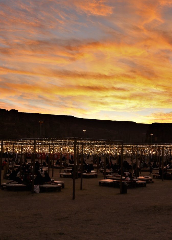 المنتزه الشتوي في لحظات العلا- المصدر روح السعودية 