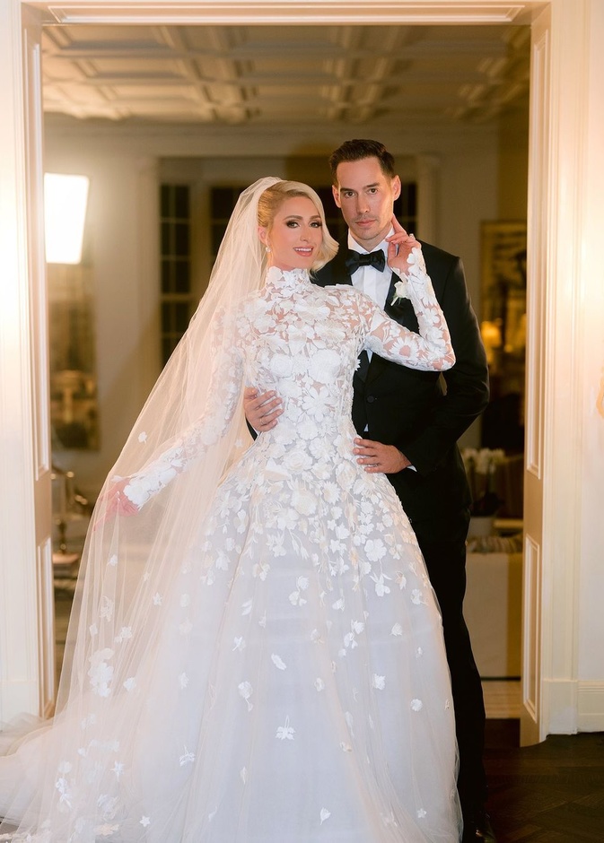 حفل زفاف باريس هيلتون Paris Hilton وكارتر ريوم Carter Milliken Reum