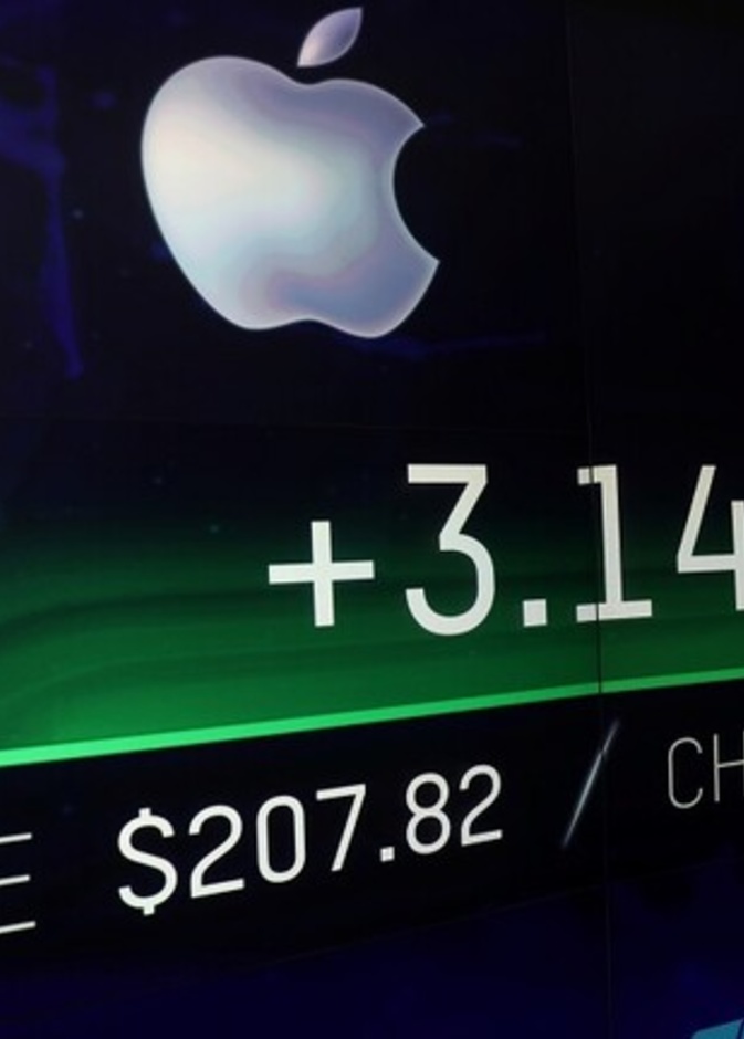 قيمة آبل السوقية تلامس ثلاثة تريليونات دولار