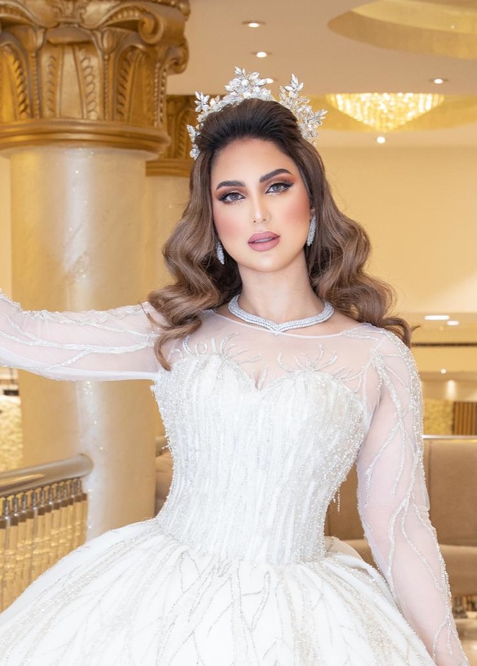 مكياج عروس من الميك أب ارتست خلود محمد
