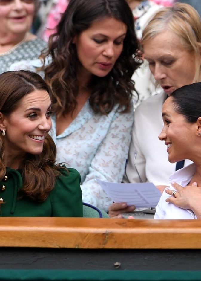 كيت ميدلتون وميغان ماركل