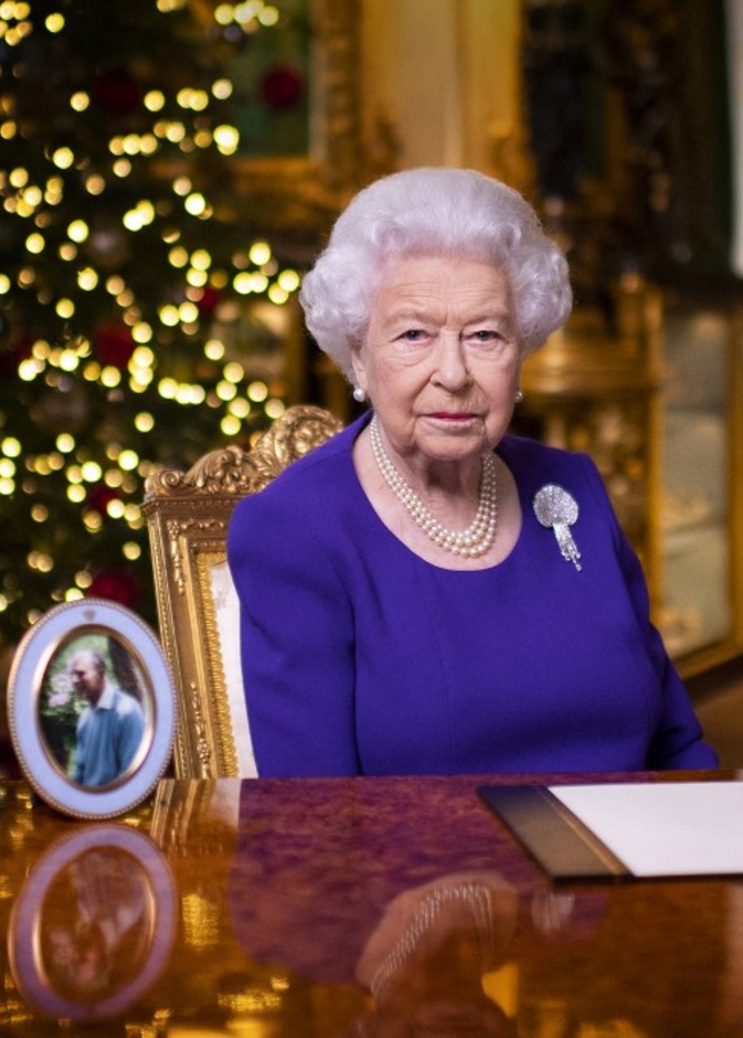 الملكة إليزابيث الثانية في أحد خطابات نهاية العام