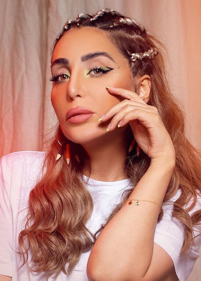 تسريحات شعر سهلة للصبايا مستوحاة من شيماء علي