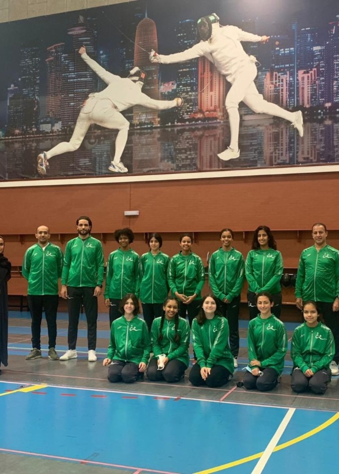 10 لاعبات يمثلن المنتخب السعودي للمبارزة في تدريبات المعسكر الخليجي المشترك