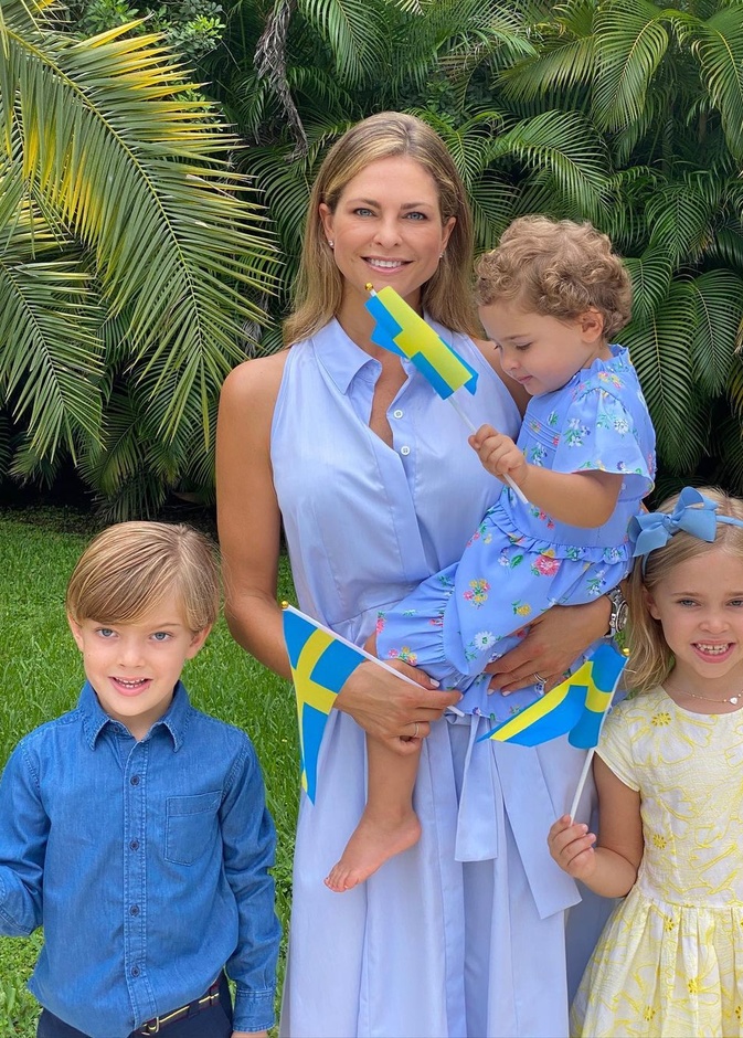 الأميرة مادلين تقضي مناسبة نهاية العام مع العائلة المالكة السويدية