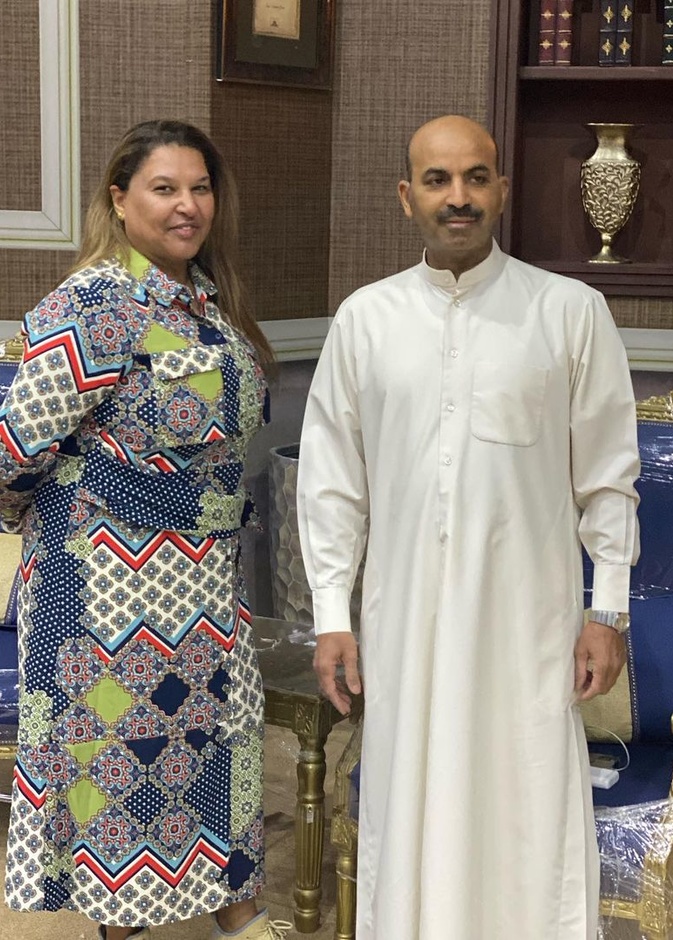 شهد سلمان وطارق العلي