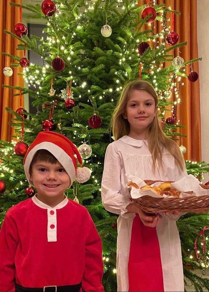 الأميرة فيكتوريا تنشر صورة جديدة لأبنائها الأميرة إستل والأمير أوسكار