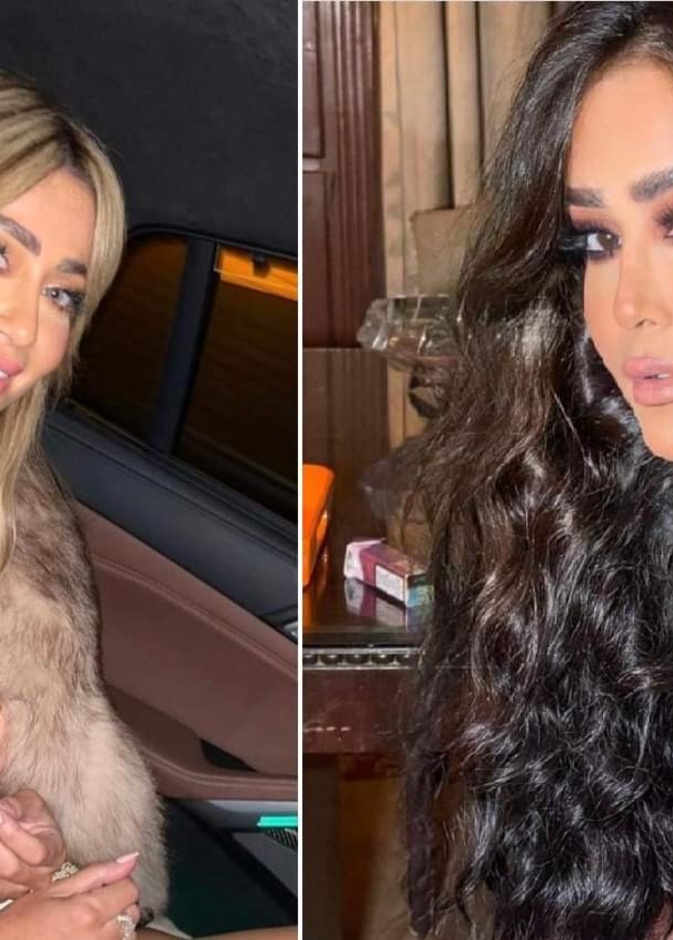 غادة عبد الرازق وابنتها