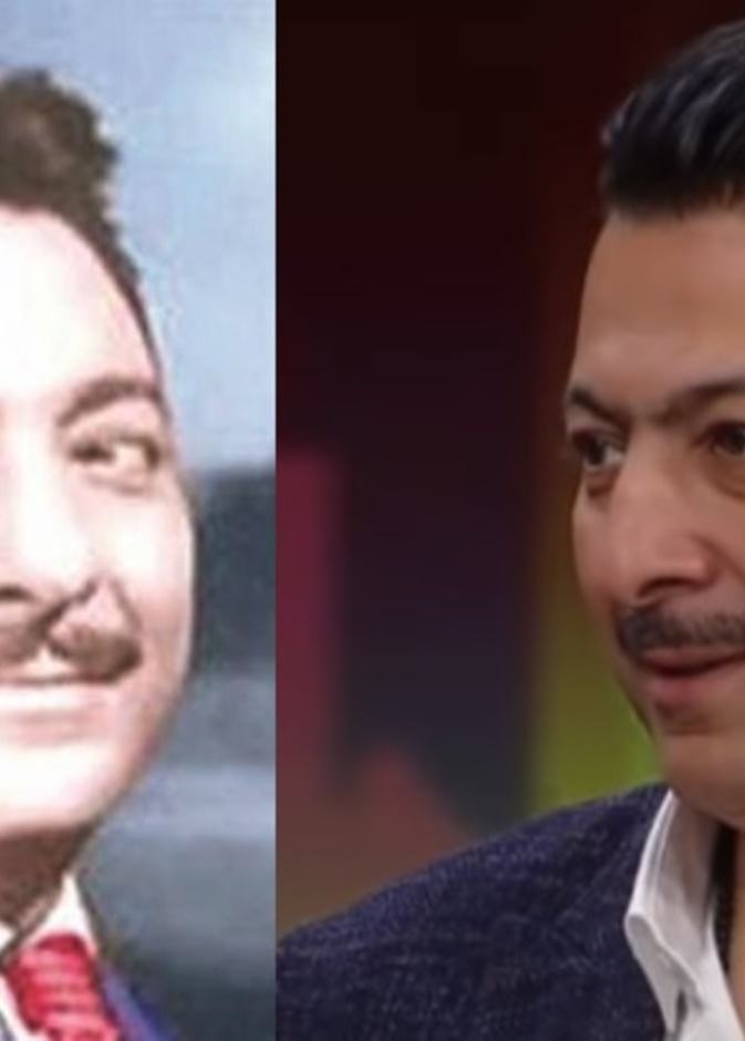 شبيه الفنان رشدي أباظة
