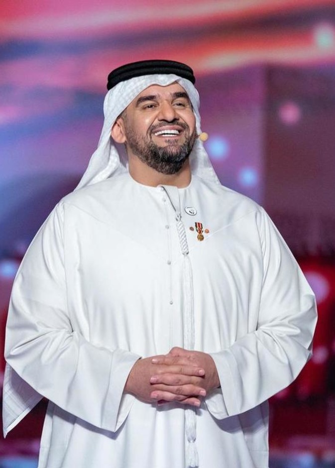 حسين الجسمي يطرب الجمهور في حفله برأس السنة بالإمارات
