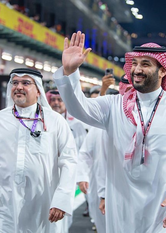  سمو ولي العهد يشهد منافسات سباق جائزة السعودية الكبرى stc للفورمولا 1