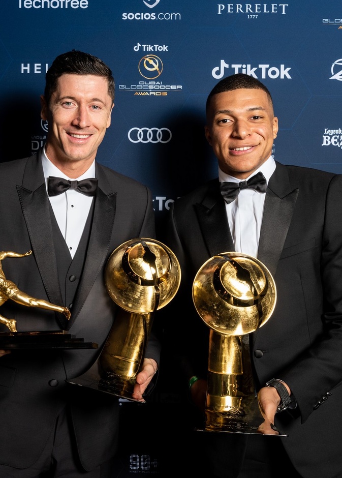 ليفاندوفسكي ومبابي