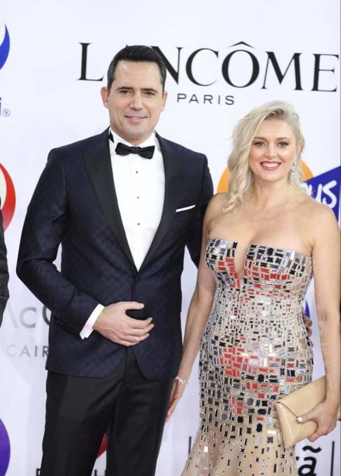 ظافر العابدين وزوجته