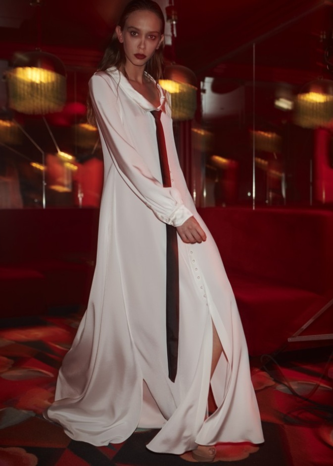 فستان طويل من Alexis Mabille