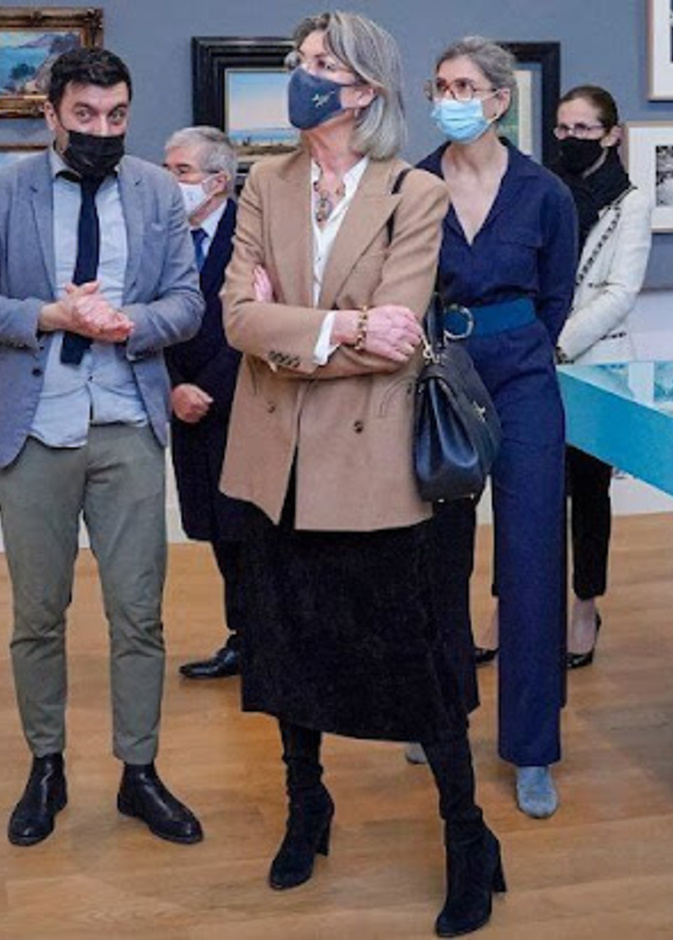 الأميرة كارولين تزور معرض "موناكو - الإسكندرية" في فيلا ساوبر