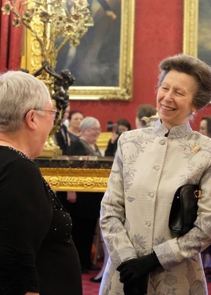 الأميرة آن تستضيف حفل أعياد الميلاد السنوي لمؤسسة NFA الخيرية