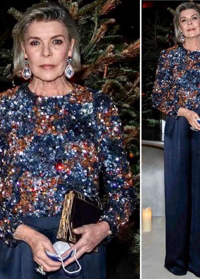 الأميرة كارولين تحضر مأدبة عشاء في ذكرى مصمم الأزياء الراحل كارل لاغرفيلد