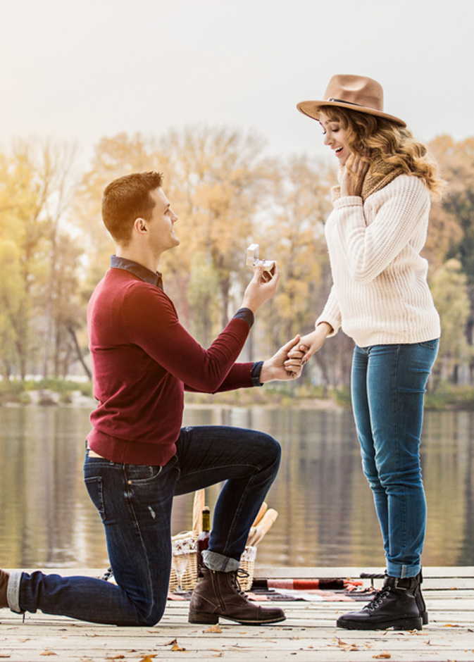 فشل محاولة شاب للتقدم بطلب الزواج