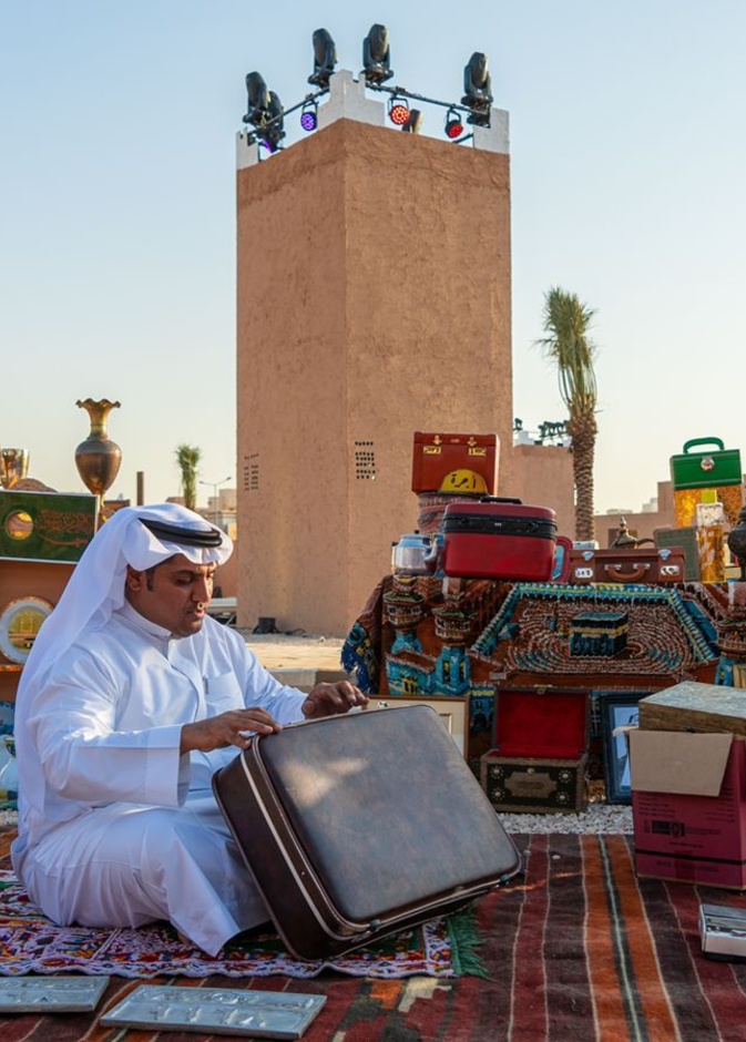 أجواء تراثية خالدة مع بسطة الحراج