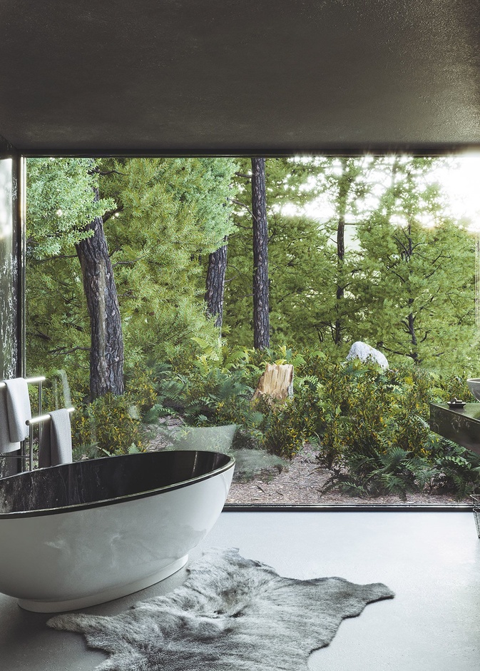 إطلالة رائعة للحمام الغانق