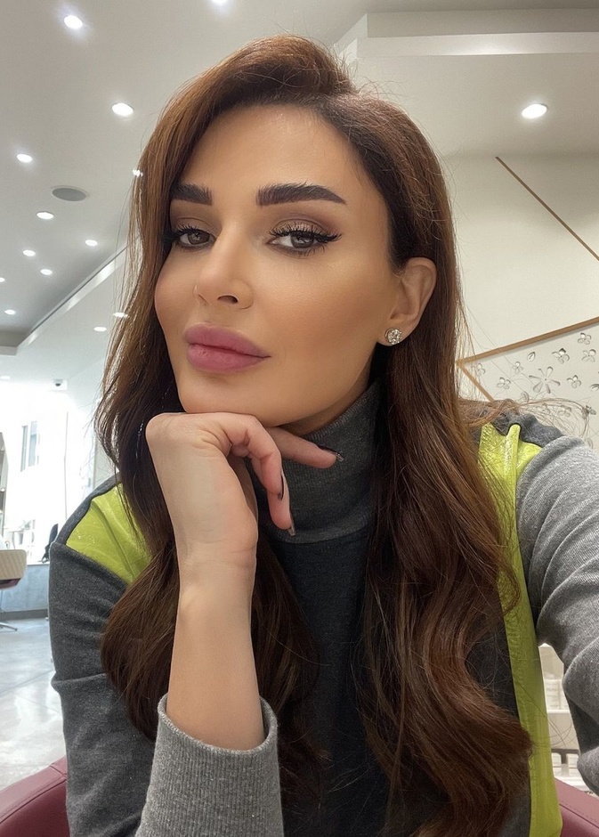 صورة جديدة لسيرين عبد النور بالمكياج الطبيعي من حسابها على انستغرام