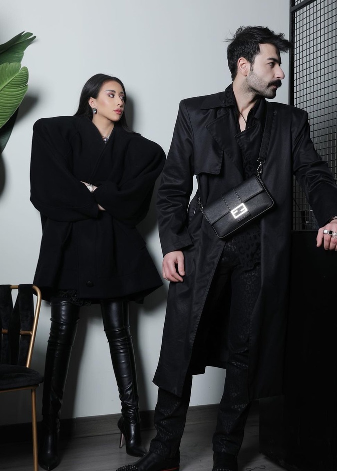 فرح الهادي وعقيل الرئيسي- انستغرام الفنانة