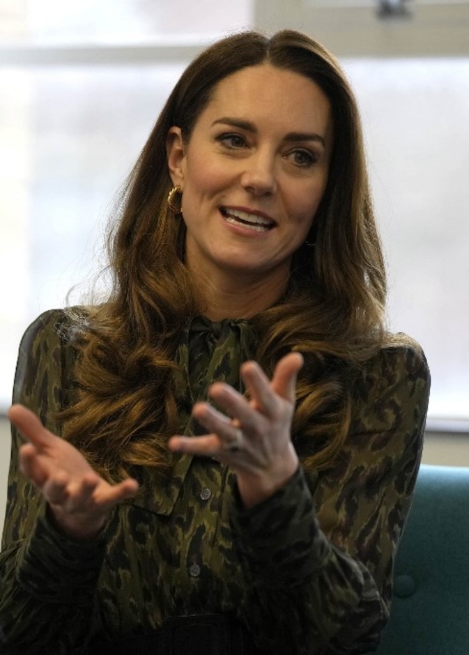 كيت ميدلتون تشكر المتطوعين لإرسال خدمة الرسائل النصية Shout لدعم الصحة العقلية