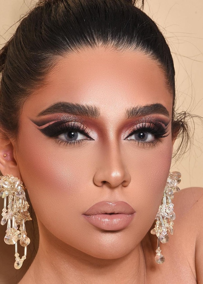 مكياج طلال مرقص بالخطوات - الصورة من صفحته على انستغرام