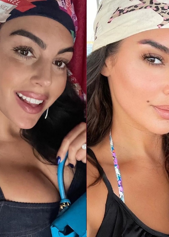 ياسمين صبري وجورجينا رودريغيز 