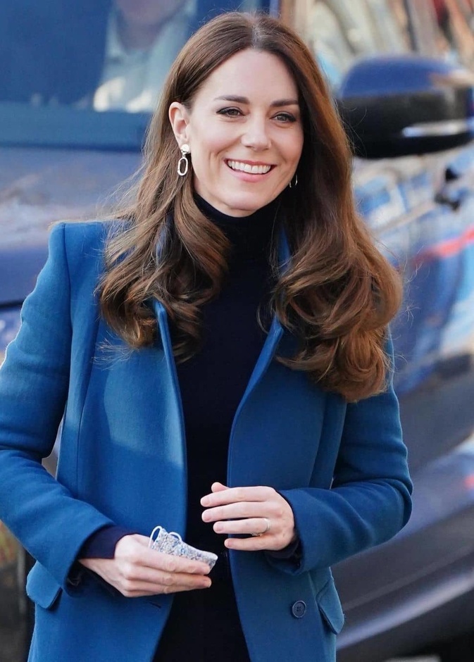 كيت ميدلتون حصلت على أقراط جديدة كهدية من أسرتها بمناسبة عيد ميلادها الأربعين