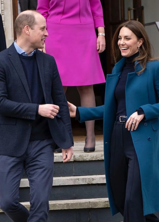 وليام وكيت يزوران متحف Foundling Museum في لندن