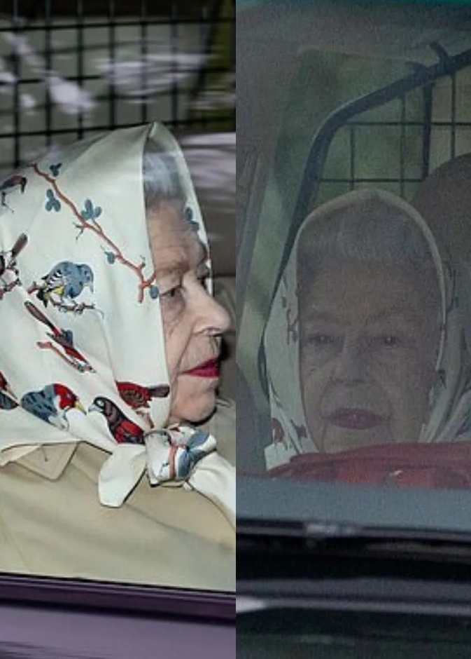 بالصور ملكة بريطانيا تصل إلى ساندرينجهام