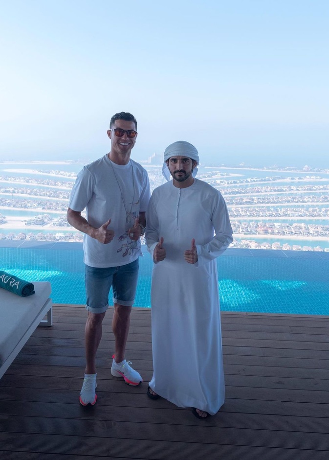 كريستيانو رونالدو  في دبي