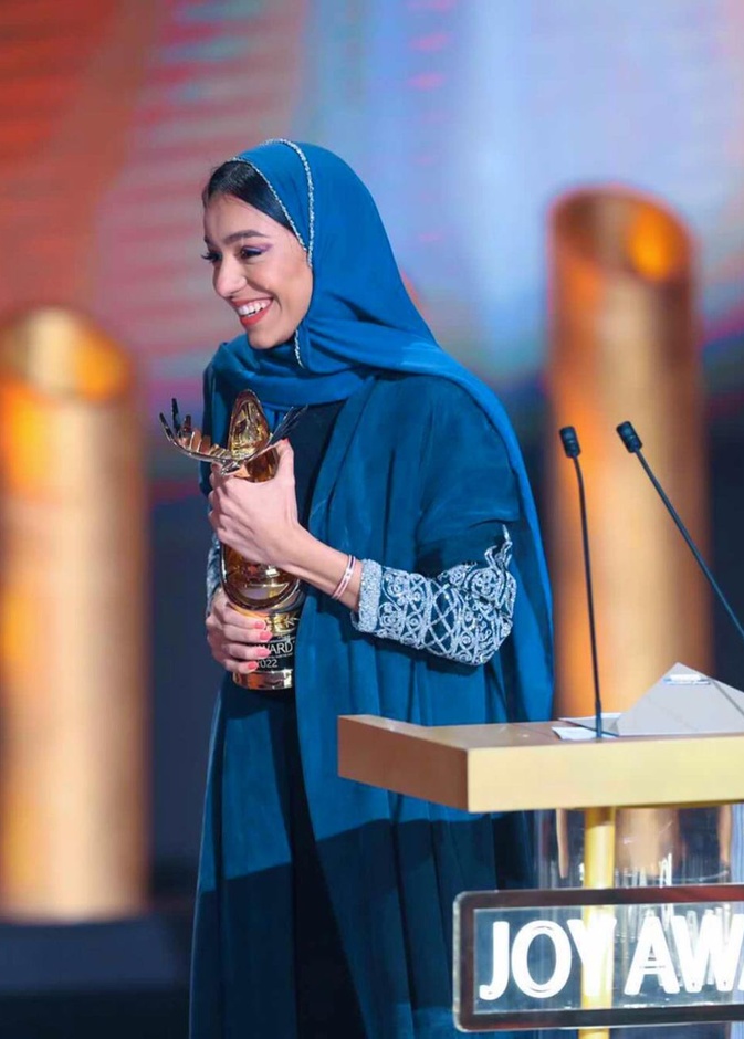 أبرز المعلومات عن السعودية زينة عماد الفائزة بإحدى جوائز حفل Joy Awards