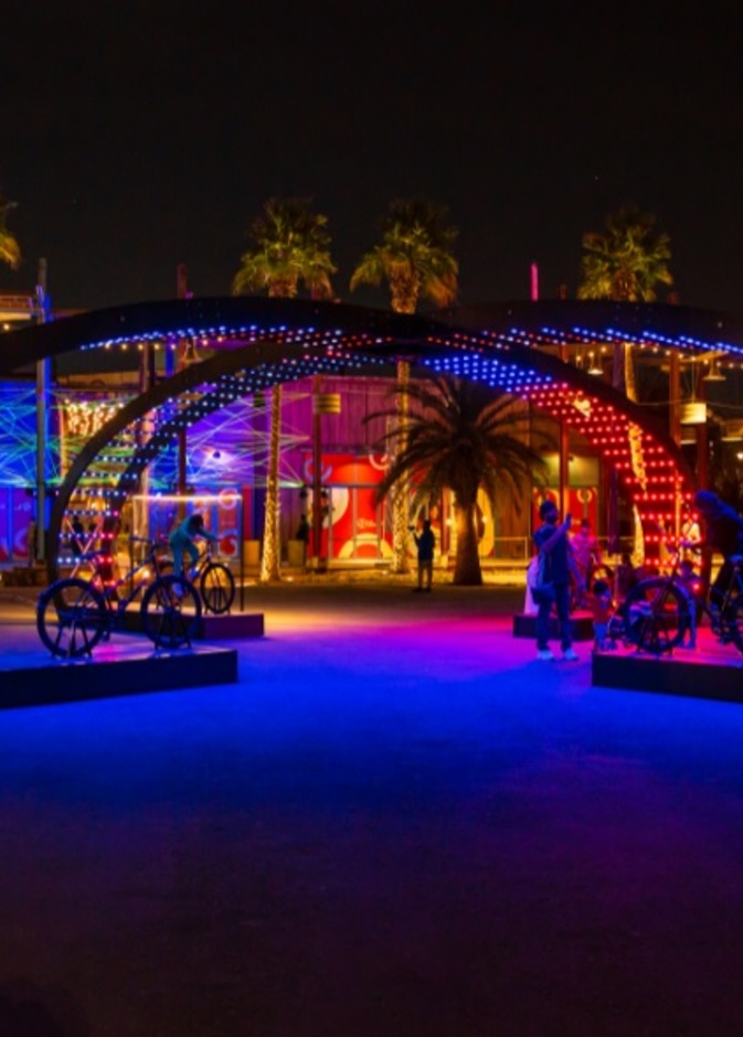 مجسمات فنية ضوئية عالمية وأجواء مبهرة بانتظار زوار فعالية "أضواء دبي"