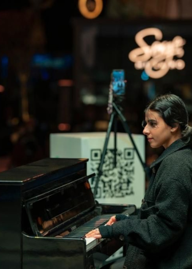 في بوليفارد رياض سيتي.. عازفون ناشئون يستلهمون أنغام الطرب من أم كلثوم وعبدالحليم