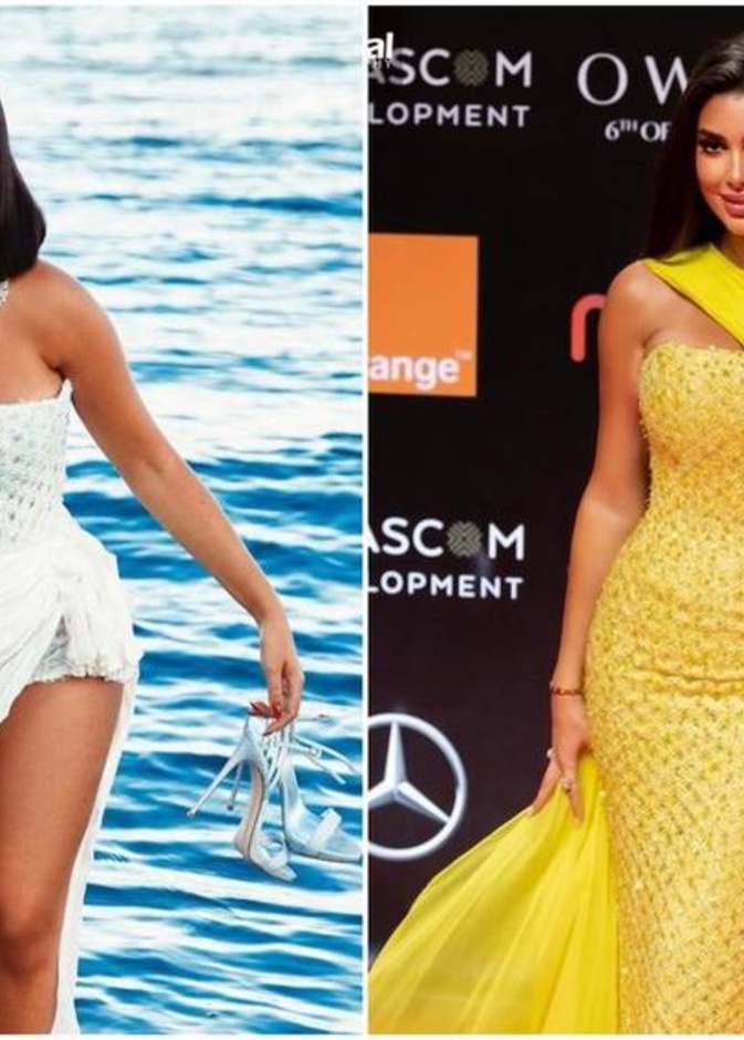 ياسمين صبري وجورجينا رودريغيز 