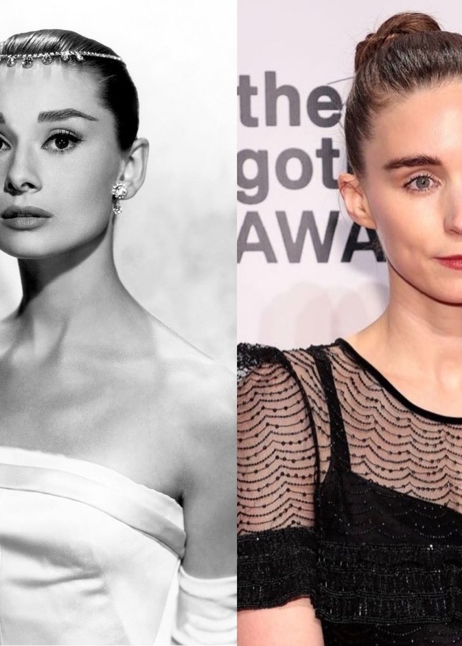 اودري هيبورن وروني مارا