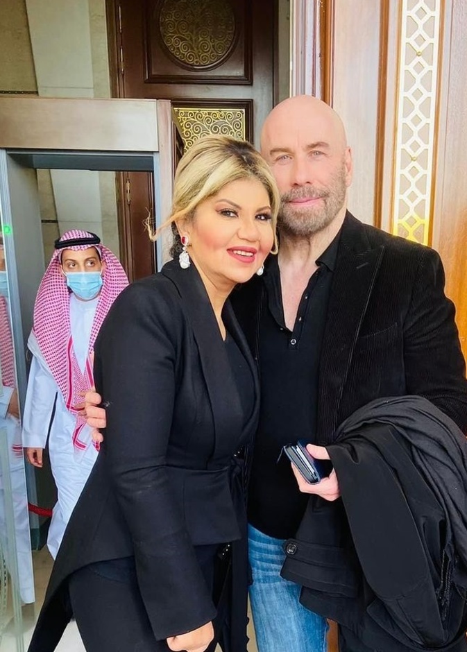 بوسي شلبي وجون ترافولتا